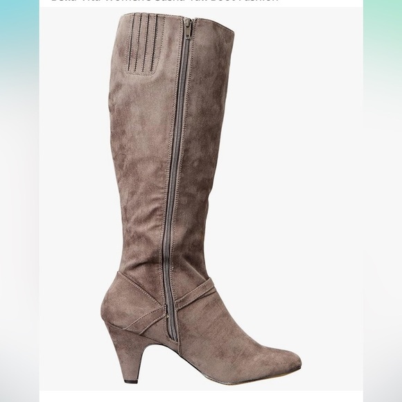 NWT Bella Vita Women's Sasha Tall Boot Grey Super Suede 7m - Picture 4 of 7